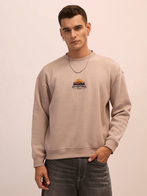 Nagant - Full Sleeve Fleeced Sweater Tee - Grey - Espanshe