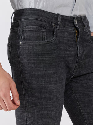 Men's Skinny Fit Jeans - Black Shade