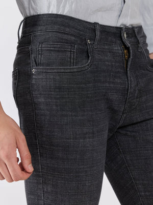 Santo - Skinny Fit Jeans - Black Shade - Espanshe
