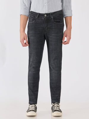 Santo - Skinny Fit Jeans - Black Shade - Espanshe