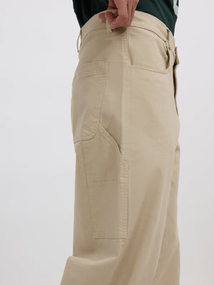 Quinton - Super Baggy cargo pants - Beige - Espanshe
