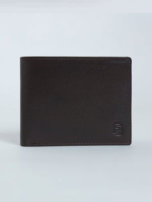 Arctic-5 - Vertical Leather ID Wallet - Brown - Espanshe