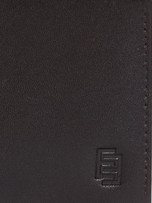 Arctic-5 - Vertical Leather ID Wallet - Brown - Espanshe