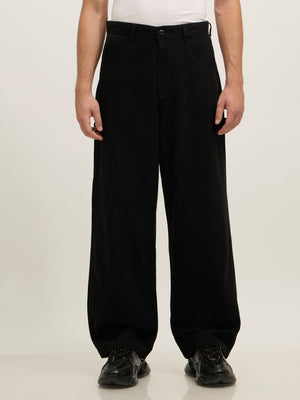 Bentley - Super Baggy Cargo Pant - Black - Espanshe