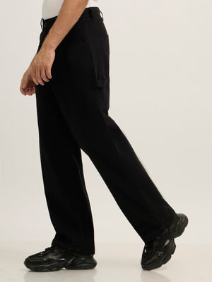 Super Baggy Cargo Pant - black
