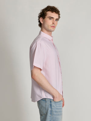 Men's Striped Shirt in light pink