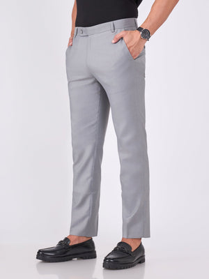 Itron - Skinny Fit Formal Pant - Grey - Espanshe