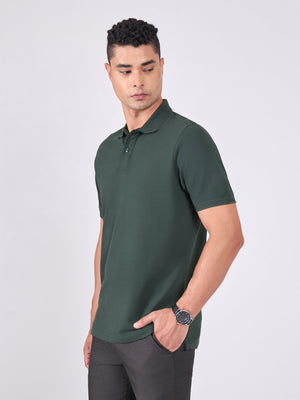 Norwell - Polo T-Shirt - Bottle Green - Espanshe