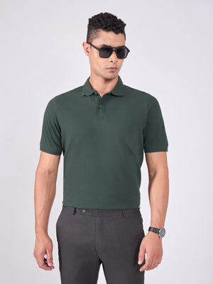 Norwell - Polo T-Shirt - Bottle Green - Espanshe