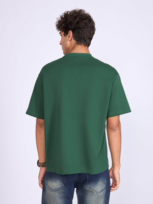 Stirling - Loose Fit T-Shirt - Emerald Green - Espanshe