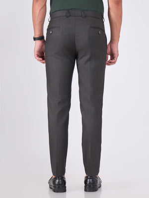 Itron - Skinny Fit Formal Pant - Dark Grey - Espanshe