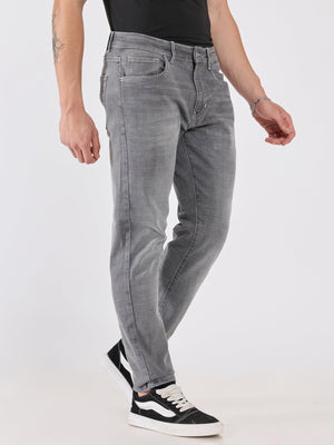 Santo - Skinny Fit Jeans - Grey - Espanshe
