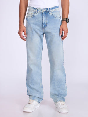 Mus - Straight Fit Jeans - Blue Shade - Espanshe