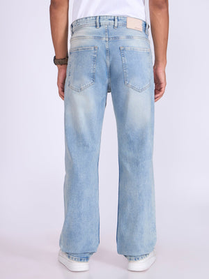 Mus - Straight Fit Jeans - Blue Shade - Espanshe