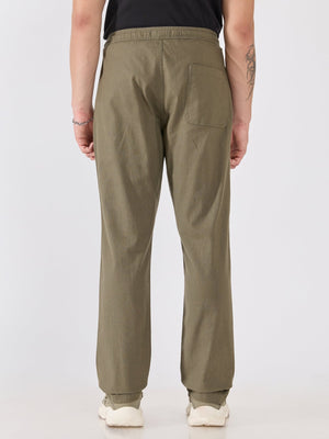 Grantham - Relaxed Fit Joggers - Dark Olive - Espanshe