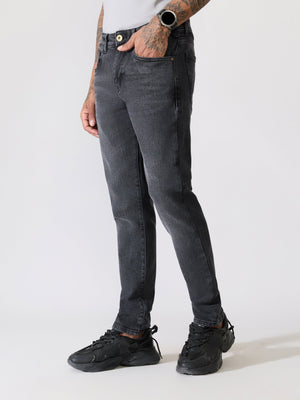 Rafin - Black Shade Skinny Fit Jeans - Espanshe
