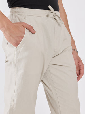 Men's Relaxed Fit Joggers - light gray