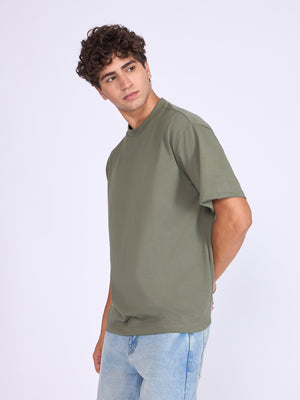 Men's Loose Fit T-Shirt - olive
