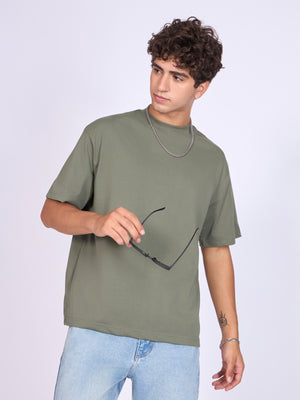Men's Loose Fit T-Shirt - olive
