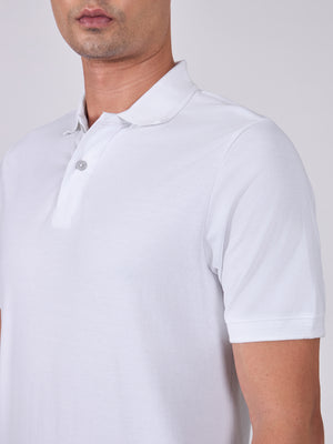 Men's Polo T-Shirt - white