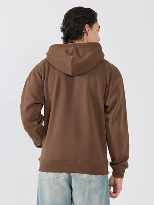 Leandris - Pullover Hoodie - Mid Brown - Espanshe