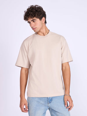 Stirling - Loose Fit T-Shirt - Chalk - Espanshe