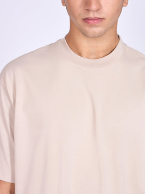 Stirling - Loose Fit T-Shirt - Chalk - Espanshe