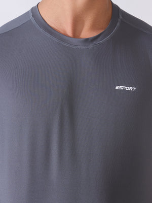 Ash - Sport Fit T-Shirt - Grey - Espanshe