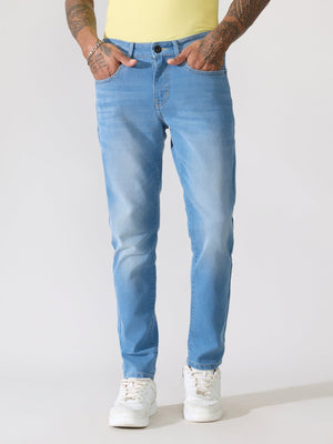 Rofin - Blue Shade Skinny Fit Jeans - Espanshe