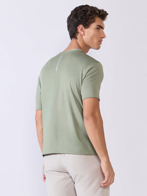 Ash - Sport Fit T-Shirt - Green - Espanshe