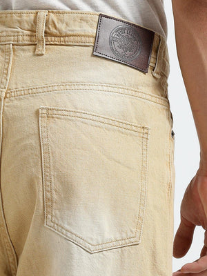 Rattled Loose Fit Jeans - Sand Brown - Espanshe
loose fit jean for men