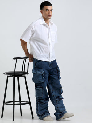 Warn NS Half Sleeve Shirt - White - Espanshe