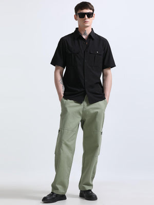 Makle Cargo Pant Green - Espanshe