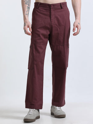 Relaxed fit cargos with zippered pockets.
cargo pants for men
loose fit cargo pants for men