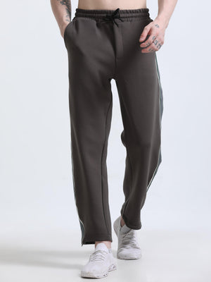 premium Stripped track pants with zippered bottoms
track pants for men
daily wear trackpants for men