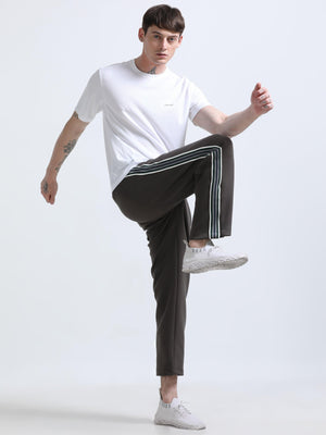 premium Stripped track pants with zippered bottoms
track pants for men
daily wear trackpants for men