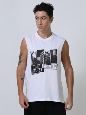 Sleevless printed t-shirt ,perfect for casual wears
sleevless t-shirt for men.
