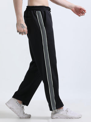 premium Stripped track pants with zippered bottoms
track pants for men
daily wear trackpants for men