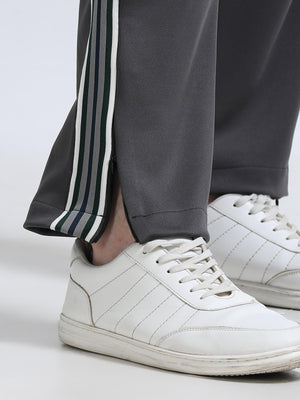 premium Stripped track pants with zippered bottoms
track pants for men
daily wear trackpants for men