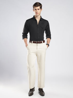 Fatal - Triple Black Stone Embellished Shirt - Espanshe