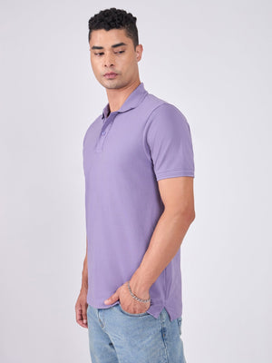 Norwell - Polo T-Shirt - Dusted Grape - Espanshe