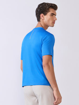 Ash - Sport Fit T-Shirt - Blue - Espanshe