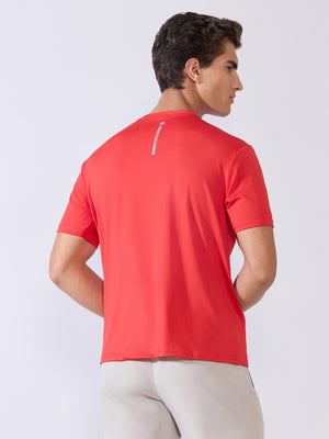 Ash - Sport Fit T-Shirt - Red - Espanshe