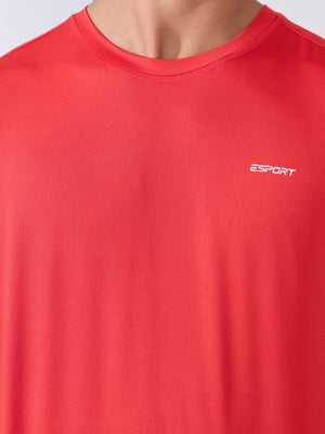 Ash - Sport Fit T-Shirt - Red - Espanshe