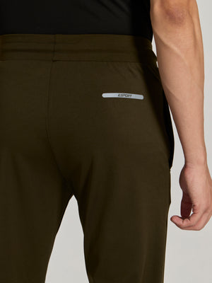 Men's track Pant in mehandi