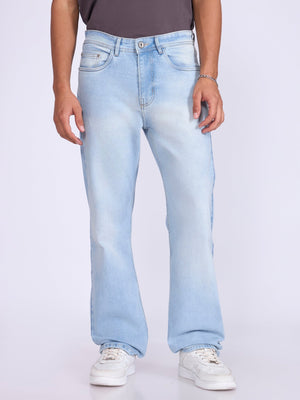 Mus - Straight Fit Jeans - Light Blue - Espanshe