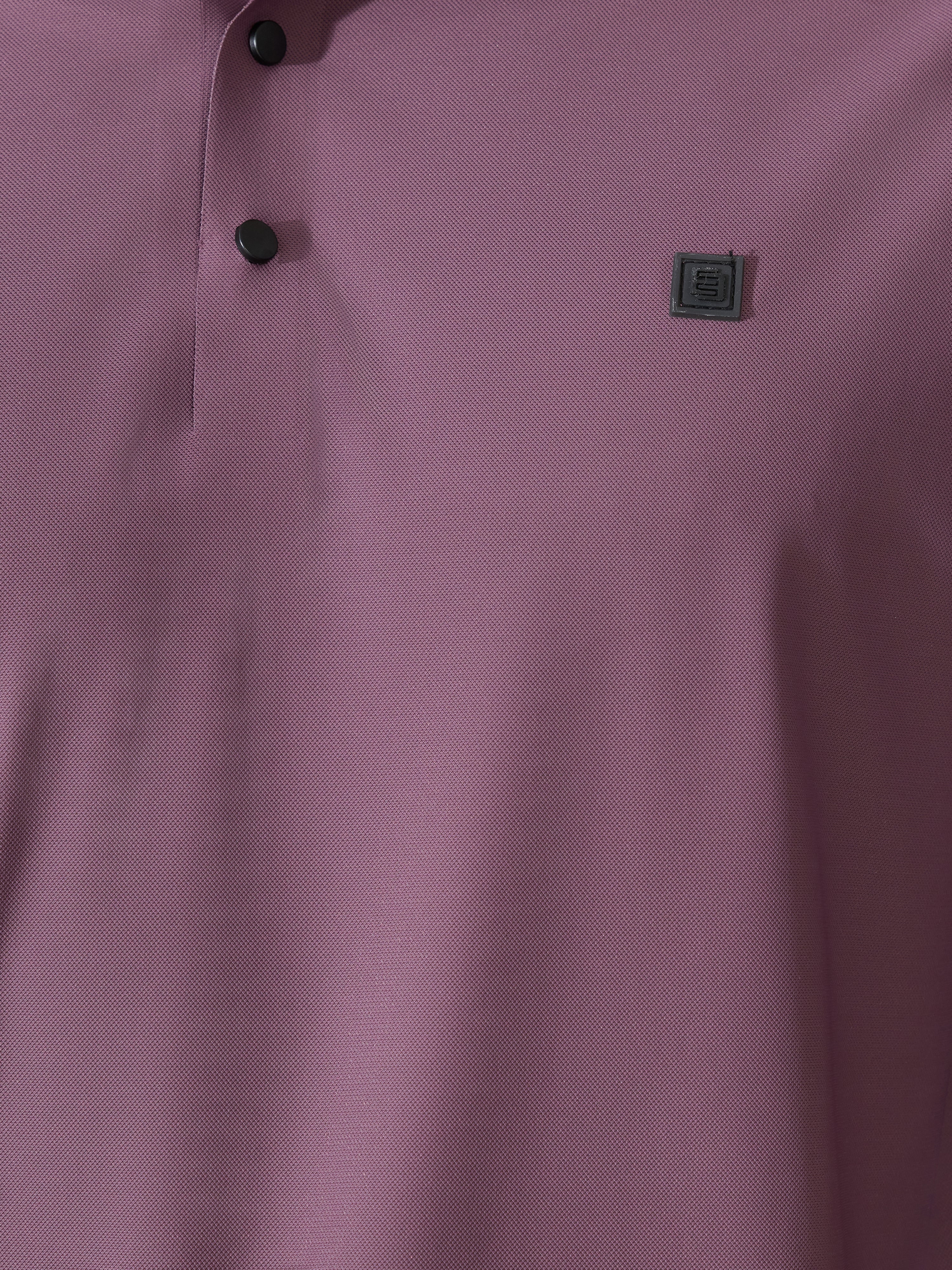 Men's Regular Fit Polo T-Shirt - grape