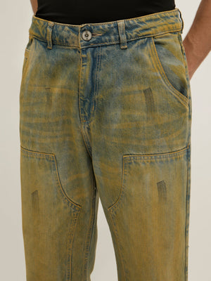 Pascal - Flared Fit Jeans - Blue Shade - Espanshe
