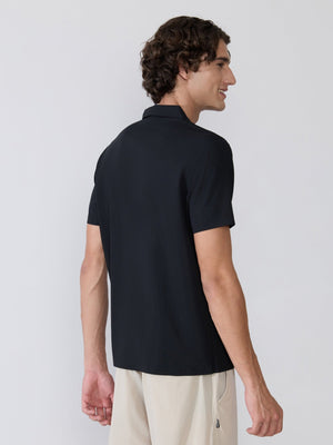 Zoltan - Regular Fit Polo T-Shirt - Black - Espanshe