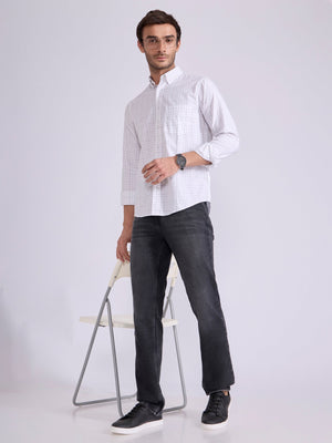 Vittorio - Straight Fit Jeans - Black Shade - Espanshe